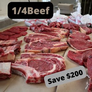 1/4 Grass Fed Beef