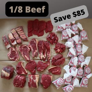 1/8 Grass Fed Beef